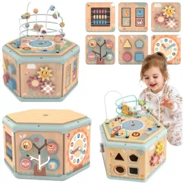 tooky-toy-drewniany-szesciokat-montessori-otwierane-pudelko