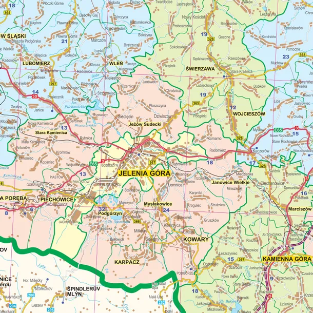 dolnoslaskie-mapa-scienna-adm-drogowa-2021-jezyk-polski