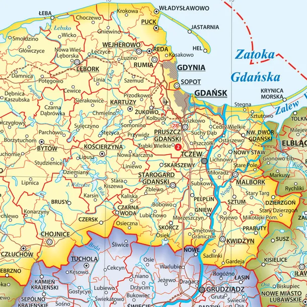 polska-mapa-scienna-fiz-adm-2-strony-wydawnictwo-eko-graf