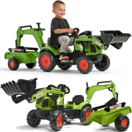 falk-traktor-z-przyczepa-claas-arion-backhoe-lyzka-ladowarka-od-2-lat