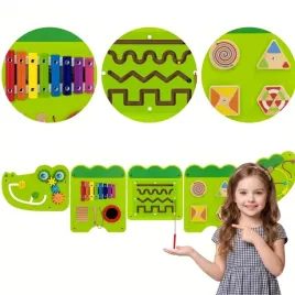 viga-tablica-sensoryczna-manipulacyjna-krokodyl-certyfikat-fsc-montessori