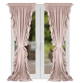zaslona-welur-250x160-pastelowy-roz-falbana-do-salonu-sypialni-glamour