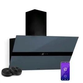 okap-kuchenny-kominowy-przyscienny-klarstein-90cm-led-pochlaniacz