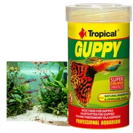 pokarm-w-formie-platkow-dla-gupikow-tropical-guppy-100ml-20g