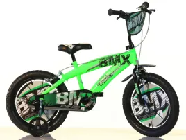rowerek-dzieciecy-16-cali-bmx-czarny-kolka-boczne-hamulec-dino-bikes