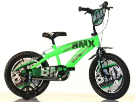 rowerek-dzieciecy-16-cali-bmx-czarny-kolka-boczne-hamulec-dino-bikes