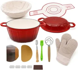 garnek-zeliwny-5l-emaliowany-czerwony-2w1-do-piekarnika-indukcji