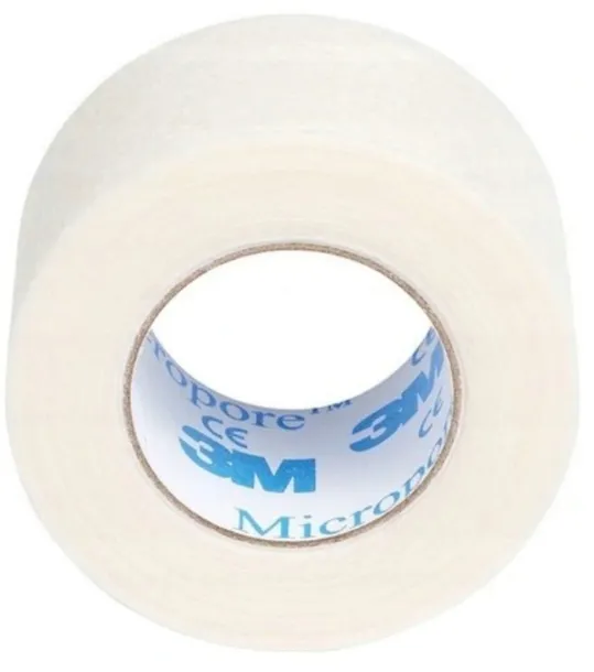 3M Micropore 2,5cm x 9,1m 1szt biały - 1530-1