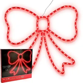 kokarda-dekoracyjna-55cm-czerwona-120-led