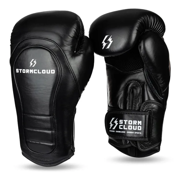 StormCloud Rękawice bokserskie Havoc 2.0 Czarne/Białe 14 oz