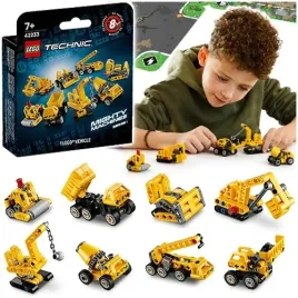 lego-technic-potezne-maszyny-budowlane-wywrotka-koparka-spychacz-42233