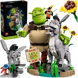 lego-icons-shrek-osiol-i-kot-w-butach-figurka-kolekcjonerska-1403-el-72423