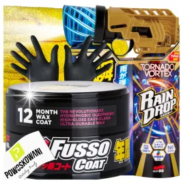 soft99-fusso-coat-wax-dark-wosk-samochodowy-qd-rain-drop-tornado-zestaw