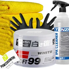 soft99-white-soft-wax-wosk-samochodowy-do-auta-jasny-lakier-duzy-zestaw