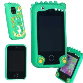 telefon-smartfon-dla-dzieci-aparat-kamera-karta-8gb-zielony-dinozaur-kx2