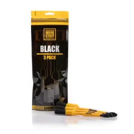 work-stuff-detailing-brush-black-3-pack-zestaw