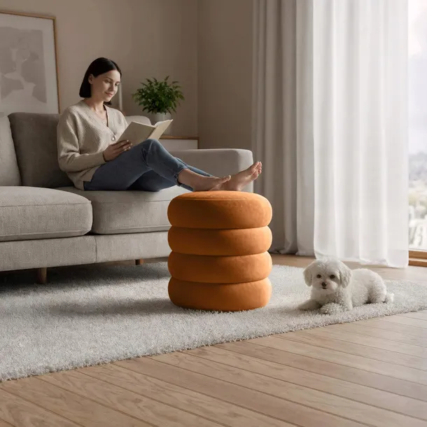 pufa-snuggo-rdzawa-ksztalt-okragla