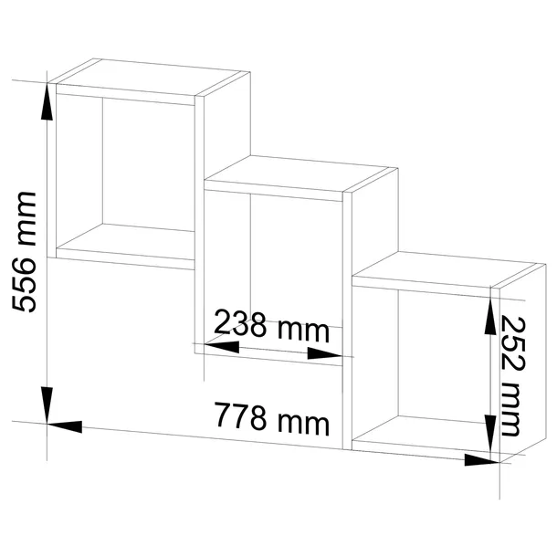 polka-scienna-star-biala-material-plyta-laminowana