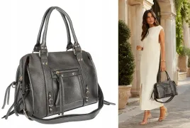 torebka-damska-shopper-a4-kuferek-elegancka-torba-do-pracy-hj812-szara