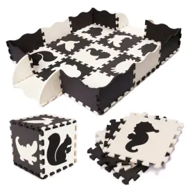mata-edukacyjna-piankowa-puzzle-114-x-114-x-1-cm-czarna-25-elementow-kx6