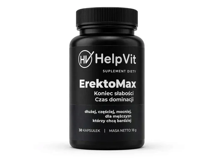 ErektoMax 30 kapsułek - męska witalność i sprawność seksualna