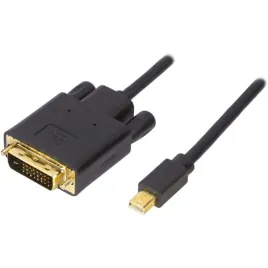mercodan-932509-adapter-kablowy-5-m-dvi-mini-displayport-czarny