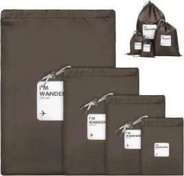 vorcool-worki-organizery-podrozne-nylonowe-4-szt-xs-s-m-l-brazowe