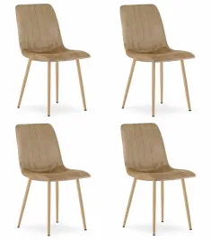 nowoczesnosc-brazowy-krzeslo-brazowy-aksamit-nogi-kolor-drewna-x-4