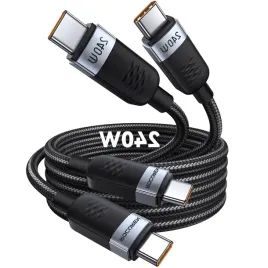 kabel-usb-c-na-usb-c-240w-2m-nylonowy-pleciony-czarny-2-sztuki-do-ladowania