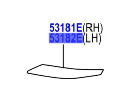 toyota-gs-gs250-listwa-atrapy-reflektora-lewy-przod-53182-30060-a0-oe