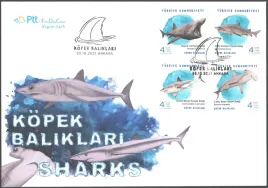 turcja-fdc-koperta-rekiny-2021