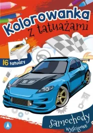 kolorowanka-z-tatuazami-samochody-wyscigowe-skrzat
