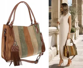 torebka-damska-shopper-worek-zamszowa-boho-fredzle-na-ramie-mc796-brazowa