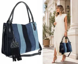 torebka-damska-shopper-worek-zamszowa-boho-fredzle-na-ramie-mc796-niebieska