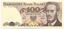 banknot-100-zl-l-warynski-1976r-seria-ap-stan-unc-bankowy