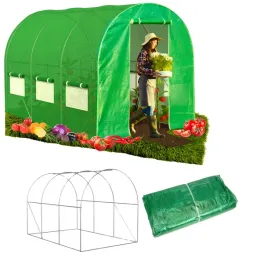 tunel-foliowy-szklarnia-6-m-2x3m-folia-stelaz-ogrodowy-zielony-wzmocniony