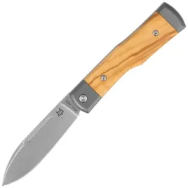 scyzoryk-fox-gunstock-olive-wood-titanium-satin-m390-fx-558-ol