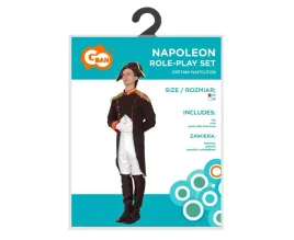 stroj-napoleon-dla-doroslych-rozmiar-m-52-czarno-bialy