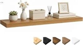 polka-wiszaca-scienna-140-cm-ukryty-uchwyt-mdf