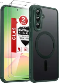etui-magnetyczne-leyi-do-samsung-galaxy-a56-5g-z-2x-szklo-matowy-zielony
