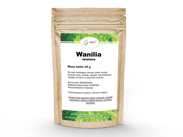 wanilia-mielona-25g