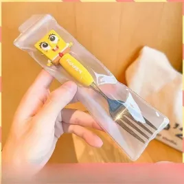zestaw-sztuccow-domowych-z-motywem-spongebob-uroczy-estetyczny-spongebob-fork