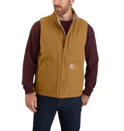 kamizelka-carhartt-washed-duck-sherpalined-brown
