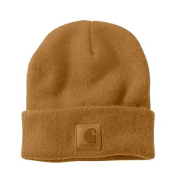 czapka-carhartt-black-label-watch-hat-brown
