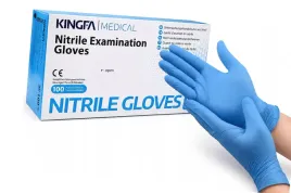 rekawice-rekawiczki-nitrylowe-bezpudrowe-blue-kingfa-medical-niebieskie