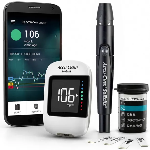 Accu-Chek Instant System/Zestaw mg/dL