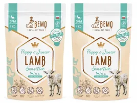 bemo-sensitive-puppyandjunior-s-m-lamb-monoproteinowa-hipoalergiczna-2x1kg