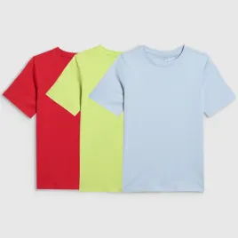 3-pak-koszulek-dzieciecych-4f-bawelniane-t-shirty-basic-krotki-rekaw-140