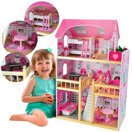 domek-dla-lalek-basia-drewniany-90cm-meble-akcesoria-3-poziomy-rozowy
