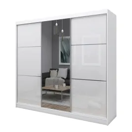 szafa-przesuwna-240cm-biala-z-lustrem-szklo-v240